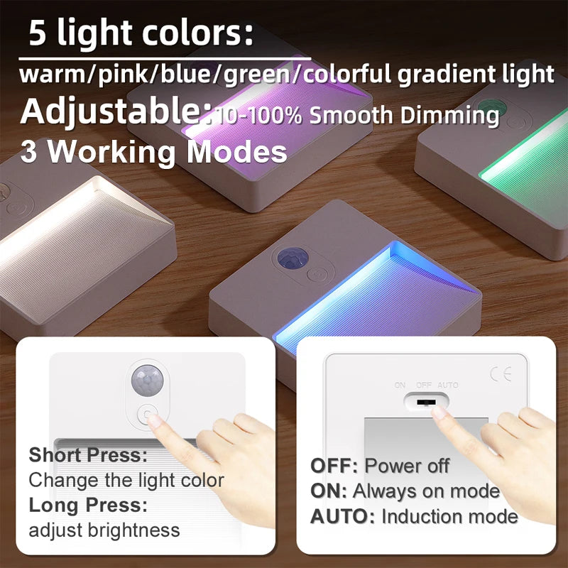 Motion-Sense RGB Night Light 