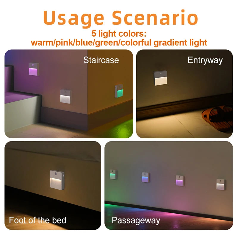 Motion-Sense RGB Night Light 