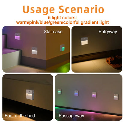 Motion-Sense RGB Night Light 