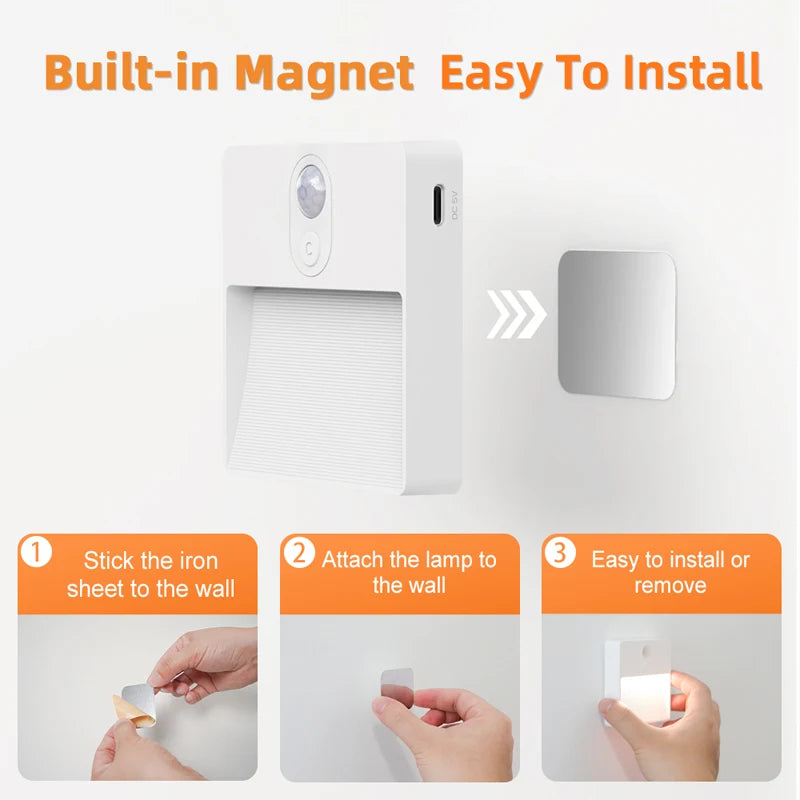 Motion-Sense RGB Night Light 