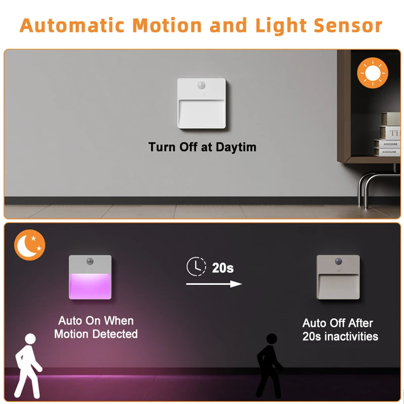 Motion-Sense RGB Night Light 