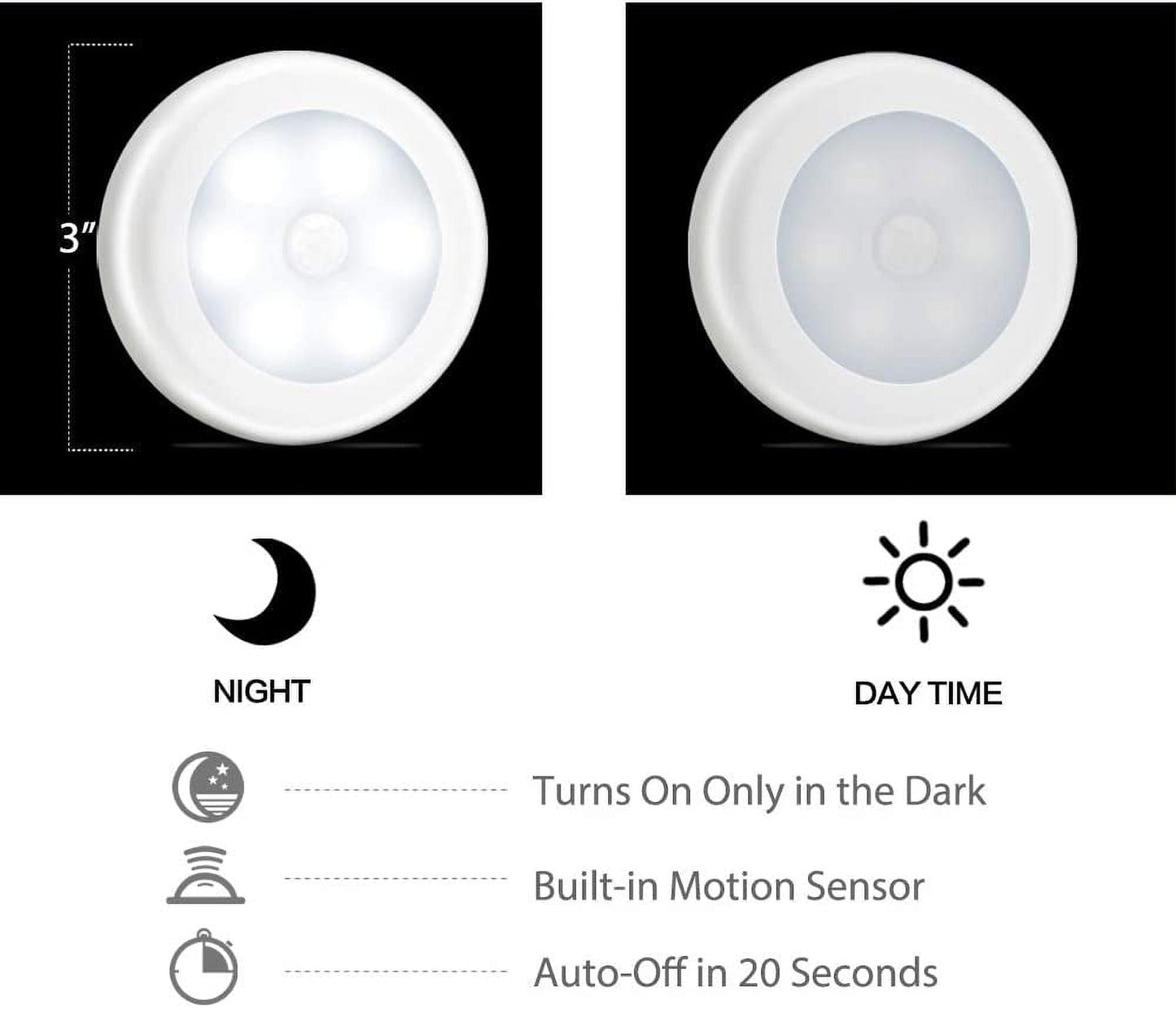 Circular Motion-Sense Lights