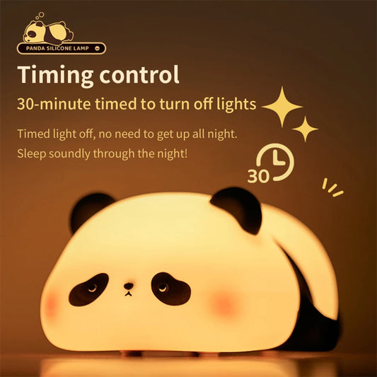 Kids LED Touch-Sense Panda Night Light 