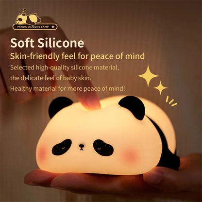 Kids LED Touch-Sense Panda Night Light 