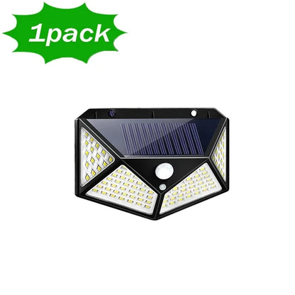 LED Outdoor Motion Sense Solar Wall Lamp